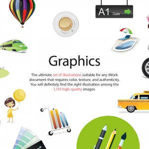 Graphics 1.4 for Mac – 收集5套，超过1000个项目