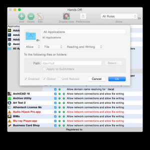 Hands Off! for mac 3.0.3 Mac系统防火墙