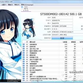 硬盘健康状况检测工具(CrystalDiskInfo)v8.16.3 多语中文便携版