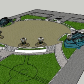 Sketchupͼʦڹ㳡ģ056